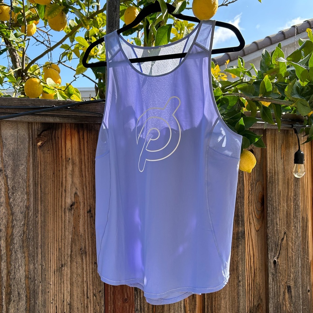 Peloton scoop neck tank made by Lululemon